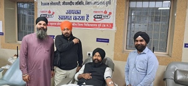 चार साहिबज़ादों की शहादत को समर्पित रक्तदान शिविर का आयोजन आगामी 24 दिसंबर