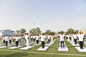 करें योग-रहें निरोग, योग हमारे देश की पुरातन विधा है- विधायक किरण देव