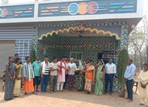 चैत्र नवरात्रि के पावन अवसर पर ग्रामीण परिवारों को मिला पक्के आवास की सौगात