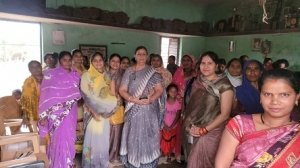 दुर्ग लोकसभा से कांग्रेस प्रत्याशी राजेन्द्र साहू की धर्मपत्नी निकली प्रचार में..