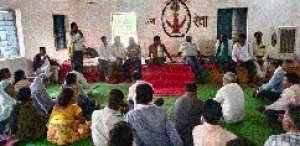 अधिकारी-कर्मचारी प्रकोष्ठ गोड़वाना समाज के विकासखण्ड स्तरीय बैठक में शामिल हुए संसदीय सचिव  मंड़ावी