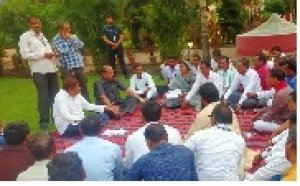 साहू समाज का प्रतिनिधि मण्डल मिला कैबिनेट मंत्री मोहम्मद अकबर से