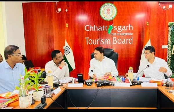छत्तीसगढ़ पर्यटन विकास को मिलेगी नई गति, पर्यटन मंडल की 38 वीं संचालक मंडल बैठक में बनी रणनीति