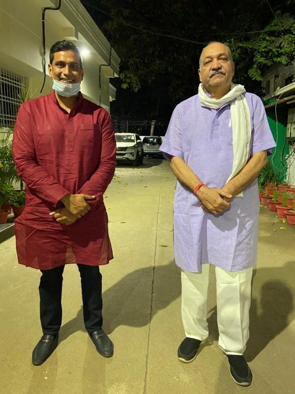 आकाश गंगा सब्जी मंडी शिप्ट होगा सुपेला थाना के पीने ग्राउंड में , महापौर यादव की कृषि मंत्री चौबे से सार्थक चर्चा