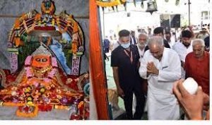 मुख्यमंत्री से महामाया देवी ट्रस्ट के पदाधिकारियों ने की मुलाकात