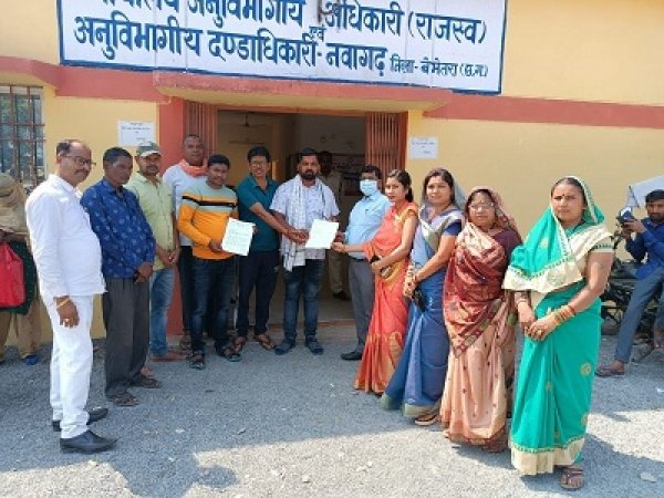 कुंरा मामले को लेकर भाजपा ने एसडीएम को सौंपा ज्ञापन, फर्जीवाड़े की जांच कर कार्यवाही की मांग