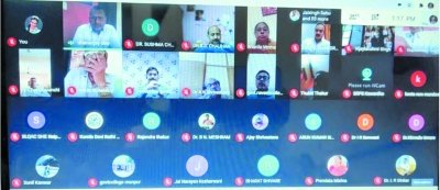 उच्च शिक्षा में गुणवत्ता सुधार की कवायद हुई शुरू ,उच्च शिक्षा सचिव देवांगन ने ली महाविद्यालयों के प्राचार्यों की बैठक