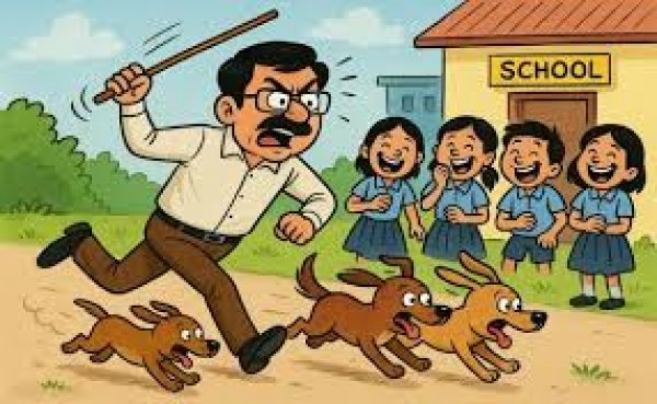 शिक्षकों को आवारा कुत्तों की निगरानी का जिम्मा, बघेल ने बताया अपमान &ndash; मंत्री बोले, सुप्रीम कोर्ट के निर्देश पर कार्रवाई