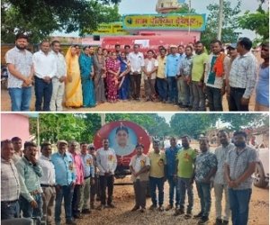 देवपुर को मिला पहला पानी टैंकर, जिला पंचायत अध्यक्ष अरुण सार्वा ने किया लोकार्पण