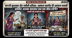 दुर्ग नगर निगम: 'कागजी सुशासन' की महापौर या अतिक्रमण की मूक दर्शक?