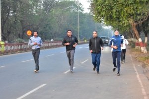 स्वस्थ तन और स्वस्थ मन के लिए दौड़ जरूरी-देवेन्द यादव