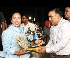 एशियन गेम्स पदक का सपना अभी अधूरा&rdquo;: मीराबाई चानू का बड़ा लक्ष्य, केआईटीजी 2026 को बताया देश की नई खेल क्रांति का मंच