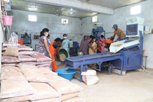 कोदो-कुटकी, रागी प्रसंस्करण से स्व-सहायता समूह को लगभग 05 लाख रूपये की आमदनी