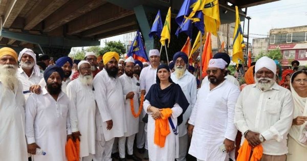 गुरु तेग बहादुर जी की 350वीं शहीदी: ऐतिहासिक नगर कीर्तन आज भिलाई-दुर्ग पहुँचा &mdash; संगत ने भव्य स्वागत किया