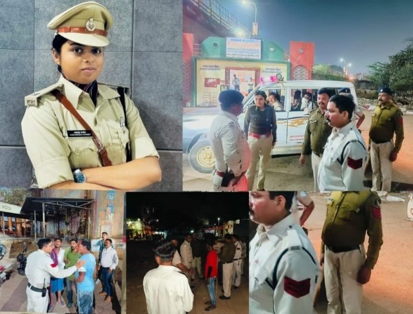 मोहन नगर थाना प्रभारी आकांक्षा पांडे IPS ने अपराधियों के विरुद्ध चलाया अभियान