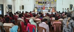 जनपद पंचायत छुरिया के सामुदायिक भवन में मूल्यांकन शिविर का हुआ आयोजन