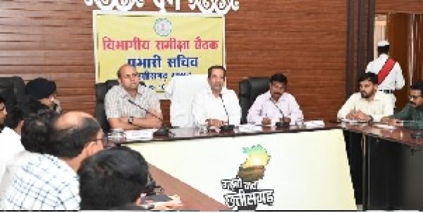 दुर्ग रोड में टाटीबंध के आगे के गड्ढों की मरम्मत करें धमधा-दुर्ग रोड की भी होगी मरम्मत -प्रभारी सचिव