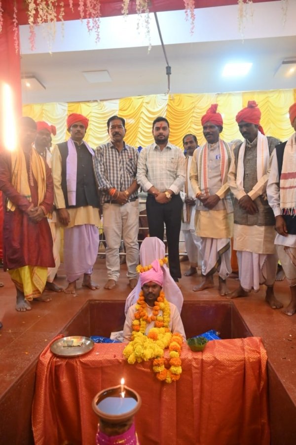 बस्तर दशहरा: शांतिपूर्ण पर्व के लिए सदियों पुरानी परंपरा 'जोगी बिठाई रस्म' सम्पन्न