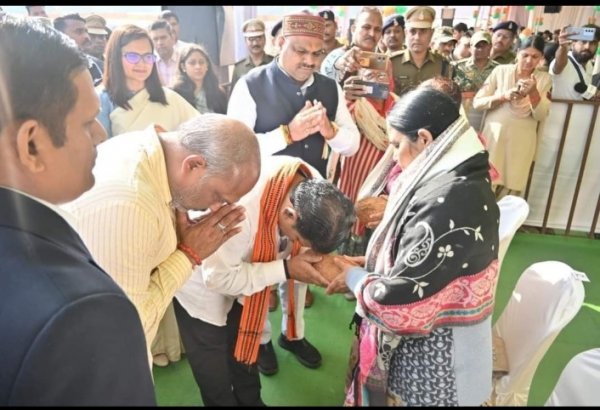 शहीदों का सम्मान के भाव ने बढ़ाया उपमुख्यमंत्री एवम गृह मंत्री विजय शर्मा का कद...