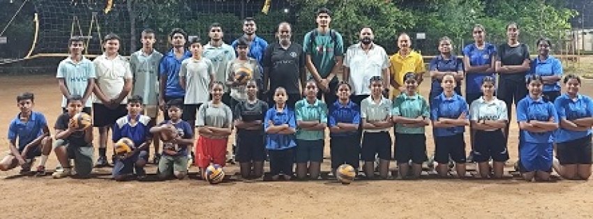 भिलाई के होनहार शिखर सिंह का एचवीसी वॉलीबॉल ग्राउंड में भव्य स्वागत, युवा खिलाड़ियों को दिया सफलता का मंत्र