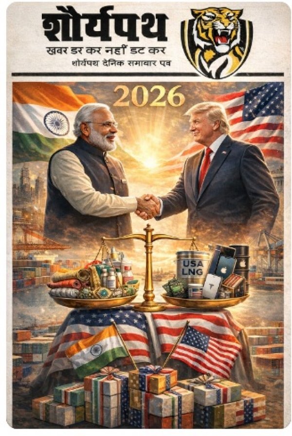 व्यापार, दबाव और भारत की रणनीतिक परीक्षा अमेरिका&ndash;भारत 2026 समझौता: राहत की साँस या महँगी मजबूरी?