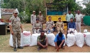 कोंडागांव पुलिस की एंटी नारकोटिक्स सेल द्वारा गांजा तस्करों पर बड़ी कार्यवाही