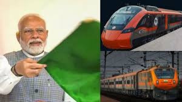 प्रधानमंत्री मोदी 11 मार्च को 2 अमृत भारत एक्सप्रेस सहित 5 नई ट्रेनों को दिखाएंगे हरी झंडी