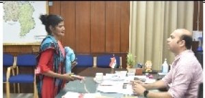 नेत्रहीन बालिका के प्रोफेसर बनने के सपने को सच करता जनदर्शन कलेक्टर जनदर्शन में आज 47 आवेदन प्राप्त हुए