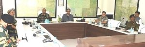बीएसएफ के महानिदेशक  और पुलिस महानिदेशक छत्तीसगढ़  ने नक्सल विरोधी अभियान पर की चर्चा