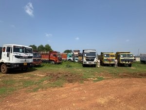 खनिज विभाग के जांच दल ने गौण खनिज का अवैध उत्खनन-परिवहन पर की कार्यवाही