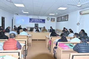 नाली के समानांतर बिछाए गये पाईपलाइन को बदलने भेजा जायेगा प्रस्ताव ,समीक्षा बैठक में दिये निर्देश- आयुक्त