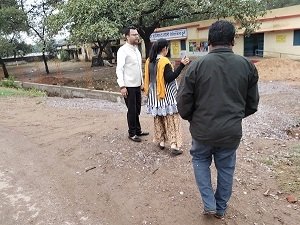 बच्चो की सुरक्षा सबसे ज्यादा ज़रूरी जल्द हो बाउंड्री वाल का निर्माण : डॉ.उमरे 