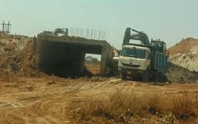 थनौद अंडरपास को मिली नई ऊंचाई: किसानों की मांग पूरी, 6 मीटर ऊंचे ब्रिज का निर्माण शुरू