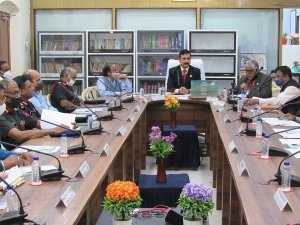 भूतपूर्व सैनिक संगठनों एवं राज्य सैनिक बोर्ड छत्तीसगढ़ के मध्य विशेष बैठक