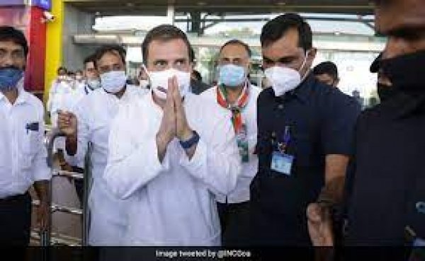 राहुल गांधी आज गोवा में, कांग्रेस के सभी उम्मीदवार लेंगे 'वफादारी की प्रतिज्ञा'