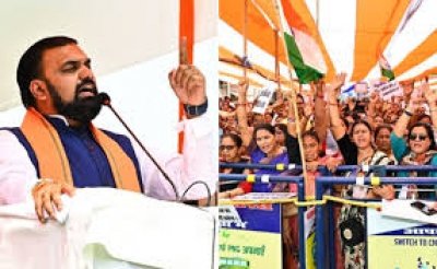 पटना में &lsquo;जन आक्रोश महिला सम्मेलन&rsquo;: महिला आरक्षण पर NDA का शक्ति प्रदर्शन, विपक्ष पर तीखे हमले